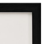 vidaXL Cadre photo dépliable en deux Noir 2x(13x18 cm)