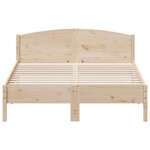 vidaXL Cadre de lit sans matelas 150x200 cm bois de pin massif