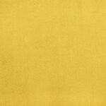 vidaXL Fauteuil cabriolet avec repose-pied jaune velours