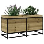 vidaXL Jardinière 100x40x50 cm bois de pin imprégné