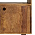 Vidaxl buffet 118 x 35 x 70 cm bois solide de sesham