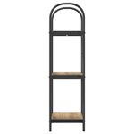 vidaXL Étagère chêne artisanal 40 x 30 x 109 cm Bois d'ingénierie