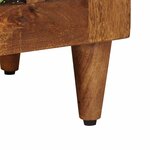 vidaXL Haut Armoire Noyer 40 x 33 x 110 cm Bois de mangue massif