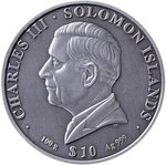 Pièce de monnaie en Argent 10 Dollars g 100 Millésime 2026 GREAT PYRAMIDS OF GIZA