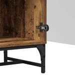 vidaXL Haut Armoire Bois ancien 35 x 37 x 117 cm Bois d'ingénierie