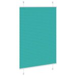 vidaXL Store plissé vert pétrole 95x150 cm largeur du tissu 94 4 cm
