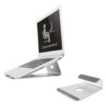 Newstar support relevé pour ordinateur portable 10"-17" aluminium