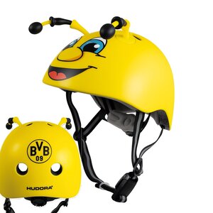 Hudora 84923 - Casque enfant Emma Édition BVB  tailles 48-52