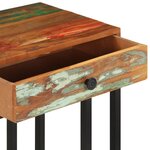vidaXL Table d'appoint en U 45x30x61 cm Bois de récupération massif