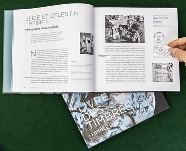 Livre des timbres de l'année 2018 - La Poste