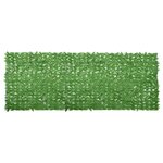 vidaXL Écran de balcon avec feuilles vert 400x150 cm