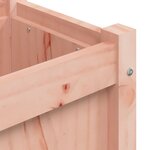 vidaXL Jardinière 150x31x31 cm bois massif douglas