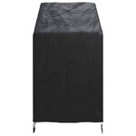 vidaXL Housse de chaise de jardin Noir 70 x 70 x 85 / 125 cm Tissu 210D