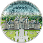 Monnaie CHATEAU DE CHAMBORD 2 Oz Argent 10$ Cook Islands 2024 (PRÉCOMMANDE)