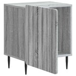 vidaXL Cabinet de chevet Sonoma gris 43 x 34 5 x 52 cm