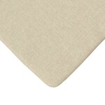 vidaXL Coussins de siège 4 Pièces Crème 40 x 40 x 3 cm tissu