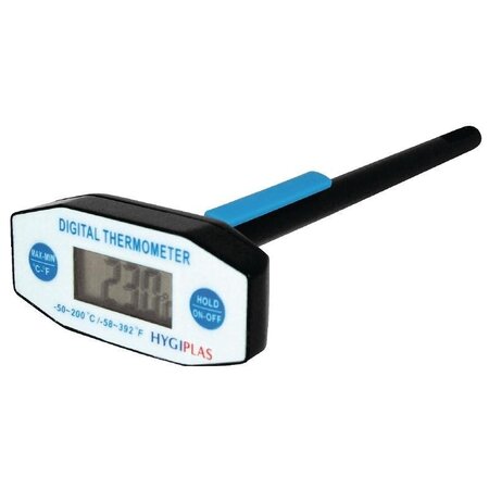 Thermomètre écran lcd et sonde - 50° à + 150 °c - hygiplas -  - plastique