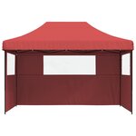 vidaXL Tente de fête Bordeaux 279 x 410 x 315 cm Tissu Oxford