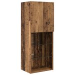 vidaXL Meubles TV muraux 6 Pièces Bois ancien Bois d'ingénierie