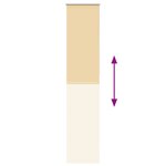 vidaXL Store enrouleur occultant largeur du tissu 35 7 cm polyester