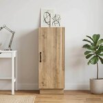 vidaXL Buffet Chêne artisanal 33 x 34 5 x 87 cm Bois d'ingénierie