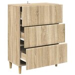 vidaXL Armoire à tiroirs 66 x 34 5 x 90 cm Bois d'ingénierie