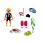 72151 Ploongeuse et tortue
