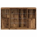 vidaXL Buffet Bois ancien 163 x 37 x 100 cm Bois d'ingénierie