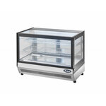 Vitrine réfrigérée à poser 120 litres - atosa - r290 - 120700 x560x680mm