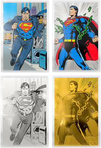Monnaie SUPERMAN DC Blind Box Feuille Argent ou Or Niue 2026