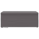 vidaXL Tabouret Gris 101 x 41 x 40 cm