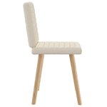 vidaXL Chaises à manger lot de 2 Lin