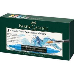 étui de 5 marqueurs aquarelle ALBRECHT DÜRER FABER-CASTELL