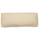 vidaXL Set de coussins de palette 3 Pièces Beige 120 x 80 x 12 cm