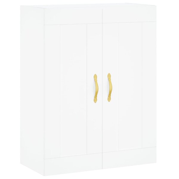 vidaXL Armoire murale blanc 69 5x34x90 cm bois d'ingénierie