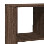vidaXL Bibliothèque chêne marron 100x33x156 5 cm bois d'ingénierie