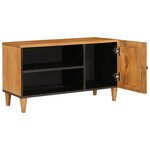 vidaXL Meuble TV Marron clair 80 x 33 x 46 cm bois de manguier massif
