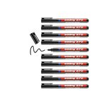 Marqueur Permanent 370 noir 1 mm x 10 EDDING