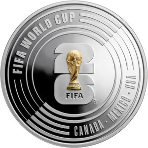 Monnaie FIFA WORLD CUP Argent 5€ Euro Portugal 2026