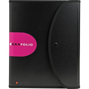 Trieur Exafolio avec porte-bloc et valisette 6 compartiments EXACOMPTA