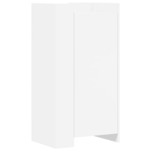 vidaXL Armoire à chaussures blanc 52x37 5x100 cm bois d'ingénierie