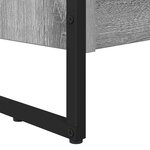 vidaXL Bibliothèque 2 Pièces Gris Sonoma 80 x 30 x 155 cm