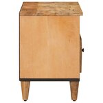 vidaXL Armoires de rangement avec tiroir Marron 80 x 33 5 x 46 cm