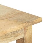 vidaXL Tables gigognes 3 Pièces Bois solide de manguier