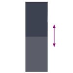 vidaXL Store enrouleur occultant largeur du tissu 70 7 cm polyester