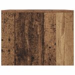 vidaXL Table basse Bois ancien 90 x 50 x 37 cm Bois d'ingénierie