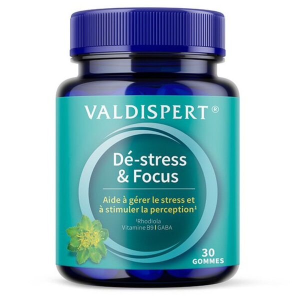Valdispert dé-stress et focus - compléments alimentaires - 30 gommes