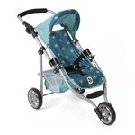 Bayer Chic 2000 612-18 - Poupées Jogging-Buggy LOLA - Étoile turquoise