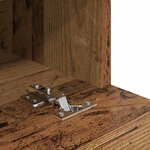 vidaXL Meuble TV mural Bois Ancien 60 x 30 x 30 cm Bois d'ingénierie