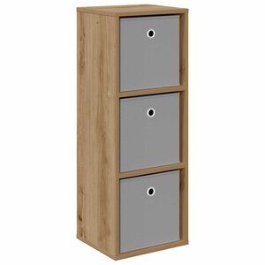 vidaXL Buffet Chêne artisanal 30 5 x 27 x 84 5 cm